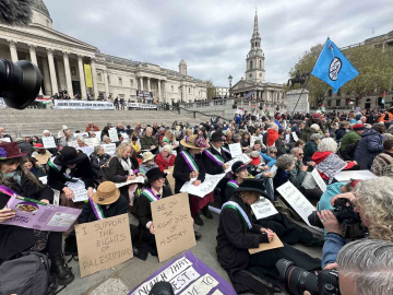 Londra polisinden Filistin’e destek gösterisine müdahale: 212 gözaltı