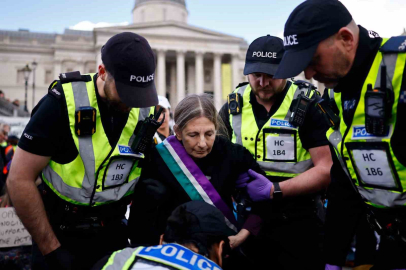 Londra’daki Filistin’e destek protestosunda gözaltı sayısı 523’e yükseldi