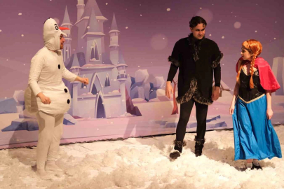 Yıldırımlı çocukların tiyatro keyfi