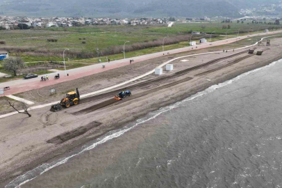 Plajlar yaza hazır hale getiriliyor