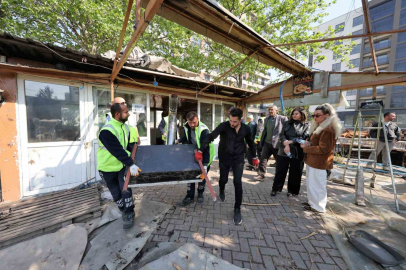 1050 Konutlar’daki yeşil alan işgalden kurtarıldı