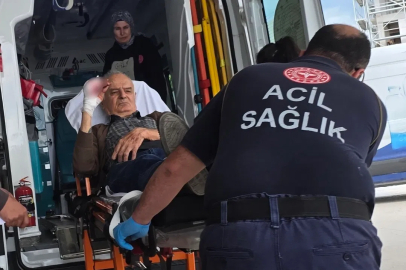 Elini bıçkı makinesine kaptırdı, parmağı koptu
