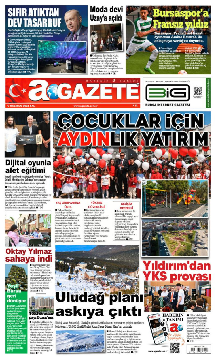 09 HAZİRAN 2026 SALI